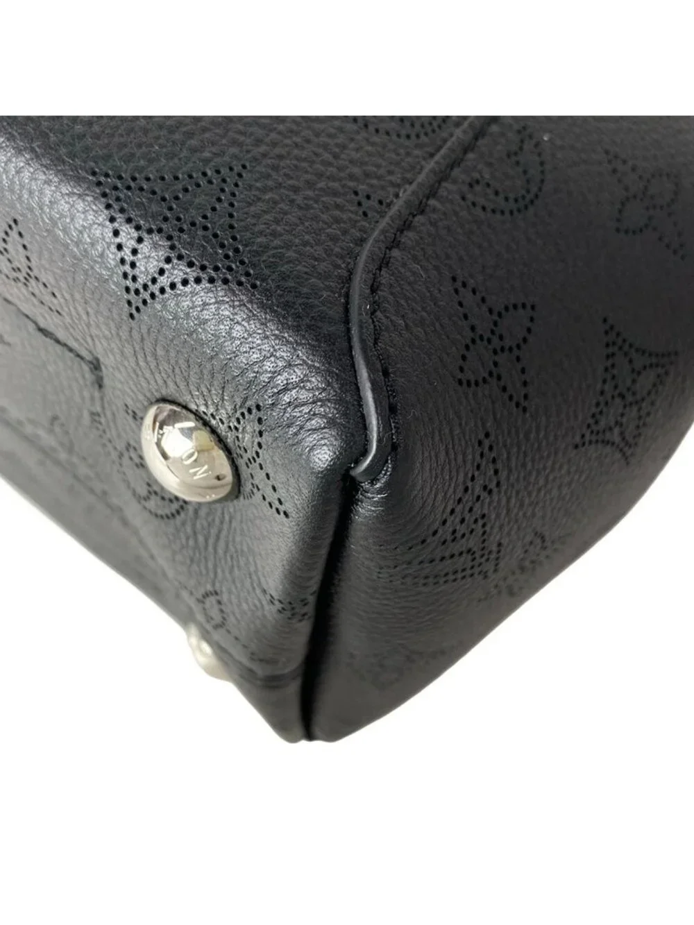 Louis Vuitton Tote Mahina Hina PM Noir Leather Cowhide